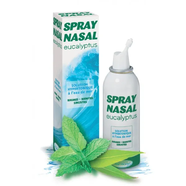 Purškiamas jūros vanduo hipertoninis su eukaliptu 125ml