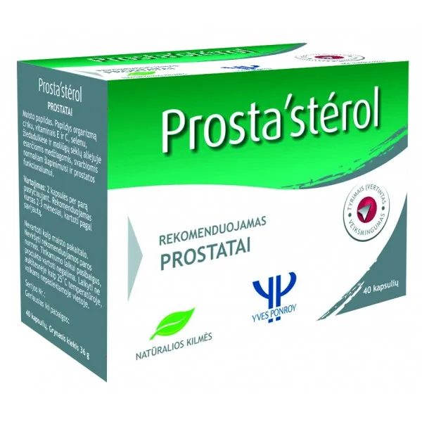Maisto papildas vyrams PROSTA'STEROL N40