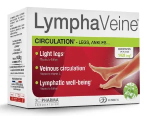 Maisto papildas 3C PHARMA Lymphaveine tabletės N60