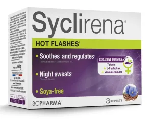 Maisto papildas 3C PHARMA Syclirena menopauzei tabletės N60