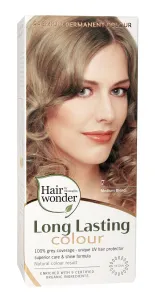 HAIRWONDER (spalva: vidutinė blondinė 7) plaukų dažai ilgalaikiai su 9 ekologiškais augaliniais ekstraktais