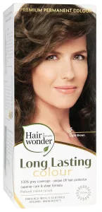 HAIRWONDER (spalva: šviesi ruda 5) plaukų dažai ilgalaikiai su 9 ekologiškais augaliniais ekstraktais