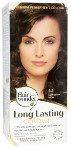 HAIRWONDER (spalva: šviesi aukso ruda 5.3) plaukų dažai ilgalaikiai su 9 ekologiškais augaliniais ekstraktais