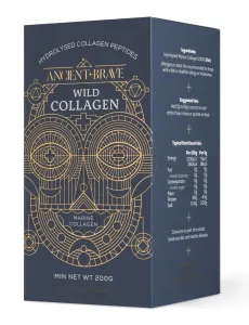 Maisto papildas ANCIENT&BRAVE jūrinio kolageno milteliai „Wild Collagen“ 200g