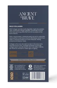 Maisto papildas ANCIENT&BRAVE jūrinio kolageno milteliai „Wild Collagen“ 200g