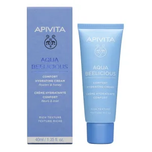 APIVITA AQUA BEELICIOUS COMFORT veido kremas sausai odai 40ml