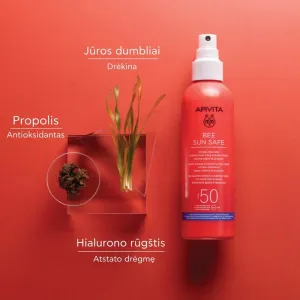 APIVITA BEE SUN SAFE purškalas SPF50 200ml