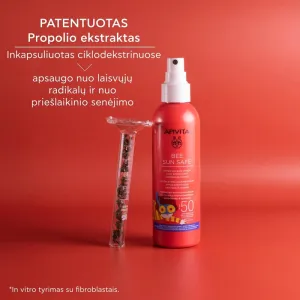 APIVITA BEE SUN SAFE KIDS purškalas SPF50 200ml