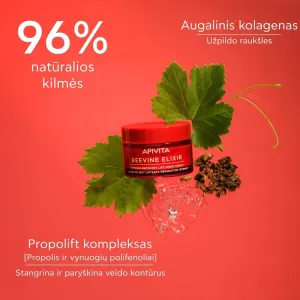APIVITA BEEVINE ELIXIR NIGHT veido kremas 50ml