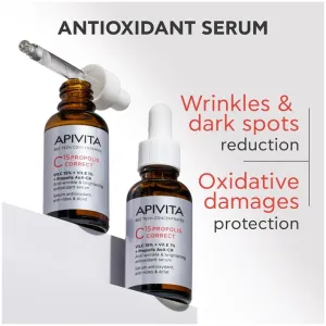 APIVITA C15 Propolis Correct veido serumas 30ml