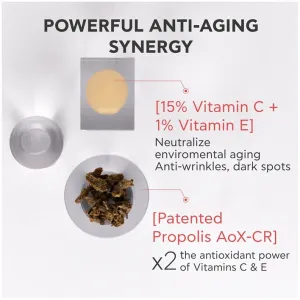 APIVITA C15 Propolis Correct veido serumas 30ml