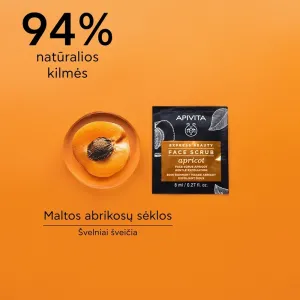 APIVITA EXPRESS BEAUTY šveitiklis veido su abrikosais 8ml N2