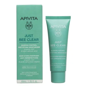 APIVITA Just Bee Clear veido gelis - kremas 40ml