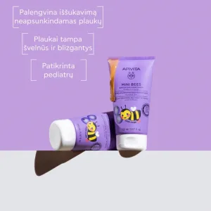 APIVITA Kids kondicionierius Blueberry & Honey 150ml