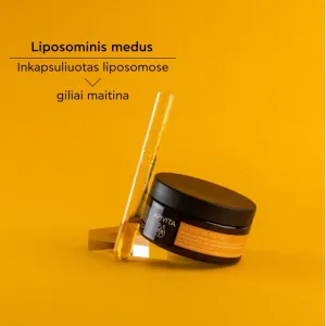 APIVITA kaukė plaukams su keratinu maitinanti, atkurianti 200ml