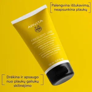 APIVITA kondicionierius plaukams kasdienio naudojimo 150ml