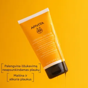 APIVITA kondicionierius su keratinu maitinamasis atkuriamasis 150ml