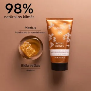APIVITA kremas kūnui su medumi maitinamasis 150ml
