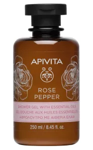 APIVITA prausiklis su rožėmis ir juoduoju pipiru valomasis 250ml