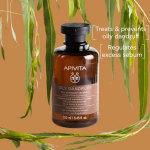APIVITA šampūnas esant riebioms pleiskanoms 250ml