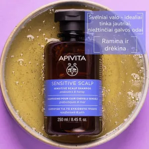 APIVITA šampūnas jautriai galvos odai 250ml