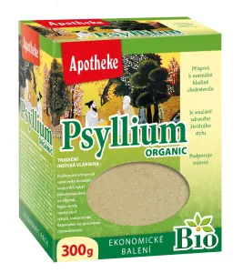 Maisto papildas APOTHEKE BIO PSYLLIUM tirpios ekologiškos indiškos maistinės skaidulos 300g
