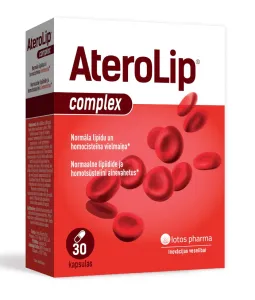 Maisto papildas AteroLip complex kapsulės N30