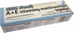 Vitaminų A+E maitinamasis tepalas BIG PACK 60g