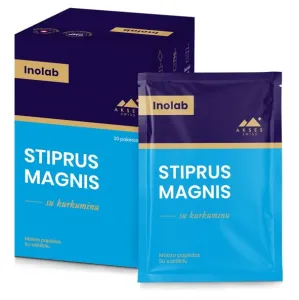 Maisto papildas INOLAB Stiprus magnis paketėliai N20