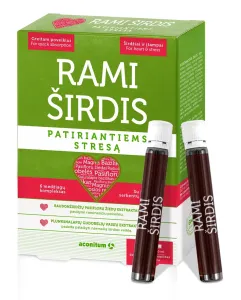 Maisto papildas ACONITUM Rami Širdis Patiriantiems stresą 25ml N14 (buteliukai)