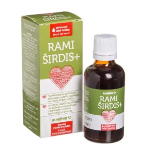 Maisto papildas ACONITUM Rami širdis + geriamieji lašai 50ml