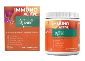 Maisto papildas Acorus Balance IMMUNO ACTIVE milteliai 200g