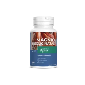 Maisto papildas Acorus Balance Magnio bisglicinatas kapsulės N80