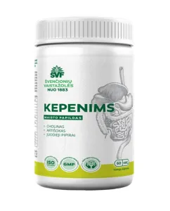Maisto papildas ŠVF Kepenims kapsulės N60