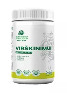 Maisto papildas ŠVF Virškinimui kapsulės N60