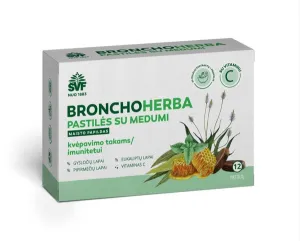 Maisto papildas ŠVF Bronchoherba pastilės su medumi N12