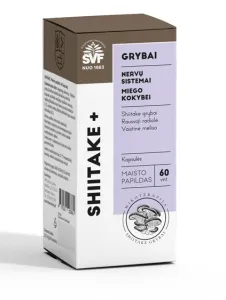 Maisto papildas ŠVF SHIITAKE+ kapsulės N60