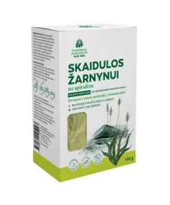 Maisto papildas ŠVF Skaidulos žarnynui su spirulina 150g
