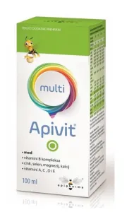 Maisto papildas APIVIT MULTI sirupas 100ml