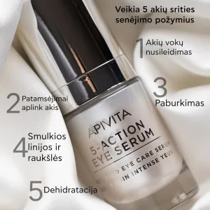 APIVITA 5-ACTION paakių serumas 15ml