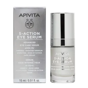 APIVITA 5-ACTION paakių serumas 15ml