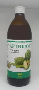 Artišokų sultys su vitaminu C 500ml