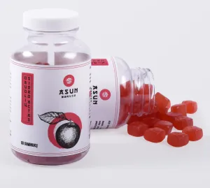 Maisto papildas ASUN guminukai su obuolių sidro acto milteliais N60