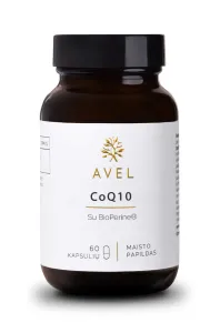 Maisto papildas AVEL CoQ10 su Bioperine® kapsulės N60