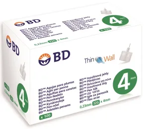 Adatos insulino injektoriams 32G BD Pen  0,23x4mm N100