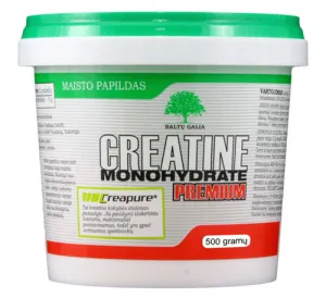 Maisto papildas BALTŲ GALIA Creatine Premium 500g (creapure)
