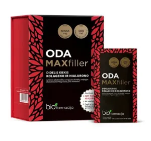 Maisto papildas bioODA MAXfiller milteliai N28