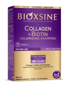 BIOXSINE Collagen&Biotin apimties suteikiantis plaukų šampūnas 300ml