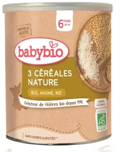 BABYBIO ekologiška įvairių grūdų košė (nuo 6 mėn.) 220g