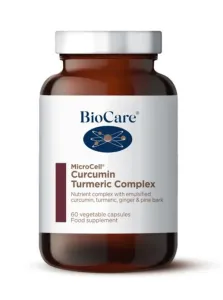 Maisto papildas BioCare MicroCell® Curcumin Turmeric Compelx  ekstraktas 60